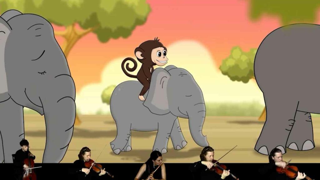 Petit-Singe, série d'animation en ciné-concert